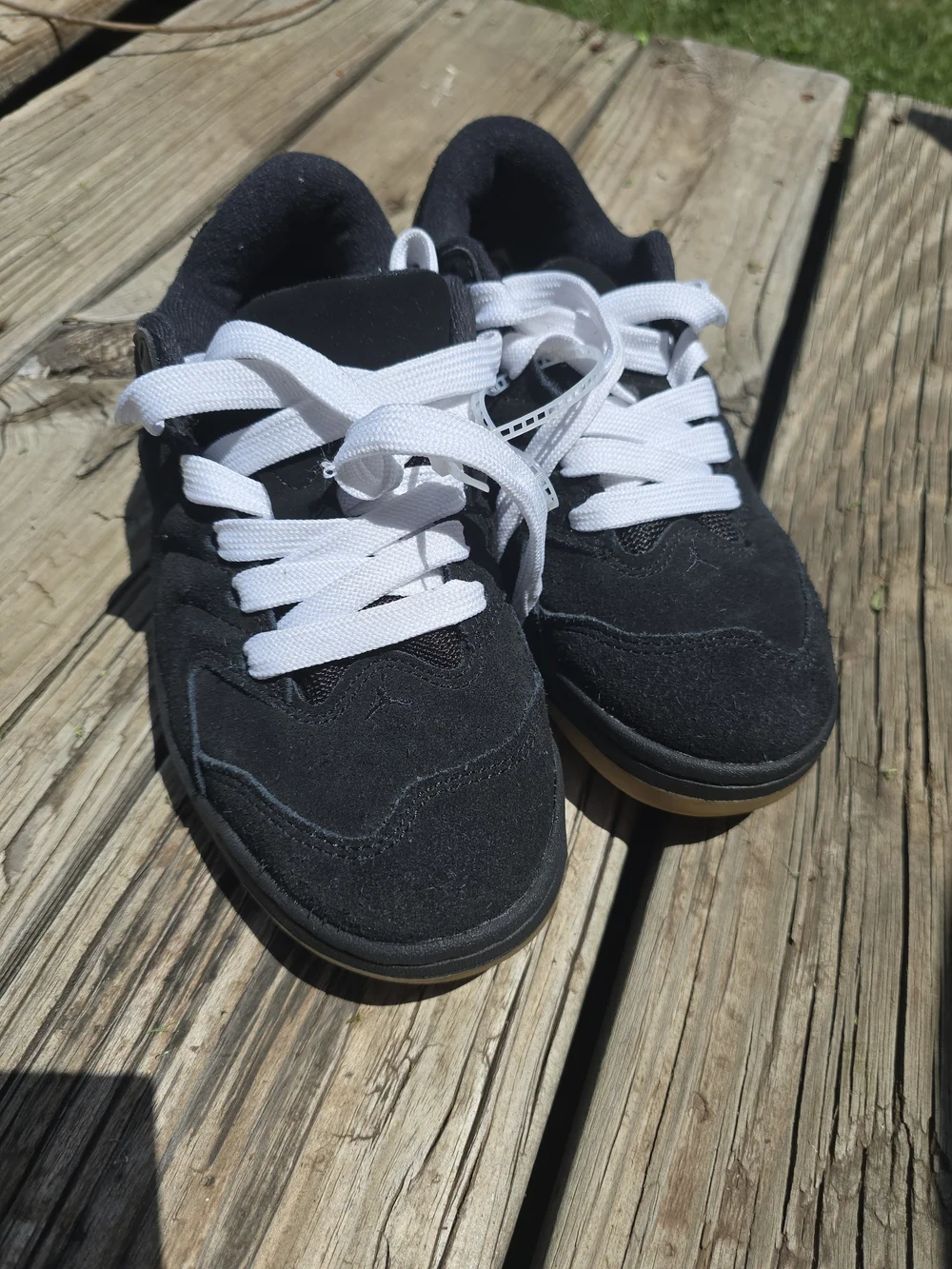 Nike Air Jordan Session GS Black Gum Skate Shoes IB5679-001 Youth Size 5.5Y